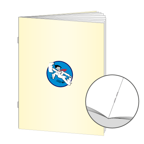 Broschüren Drahtheftung DIN A4