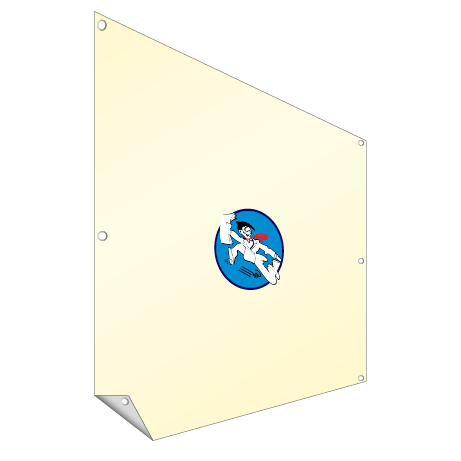 Fahnenstoff Banner | individuelle Größe | einseitig bedruckt